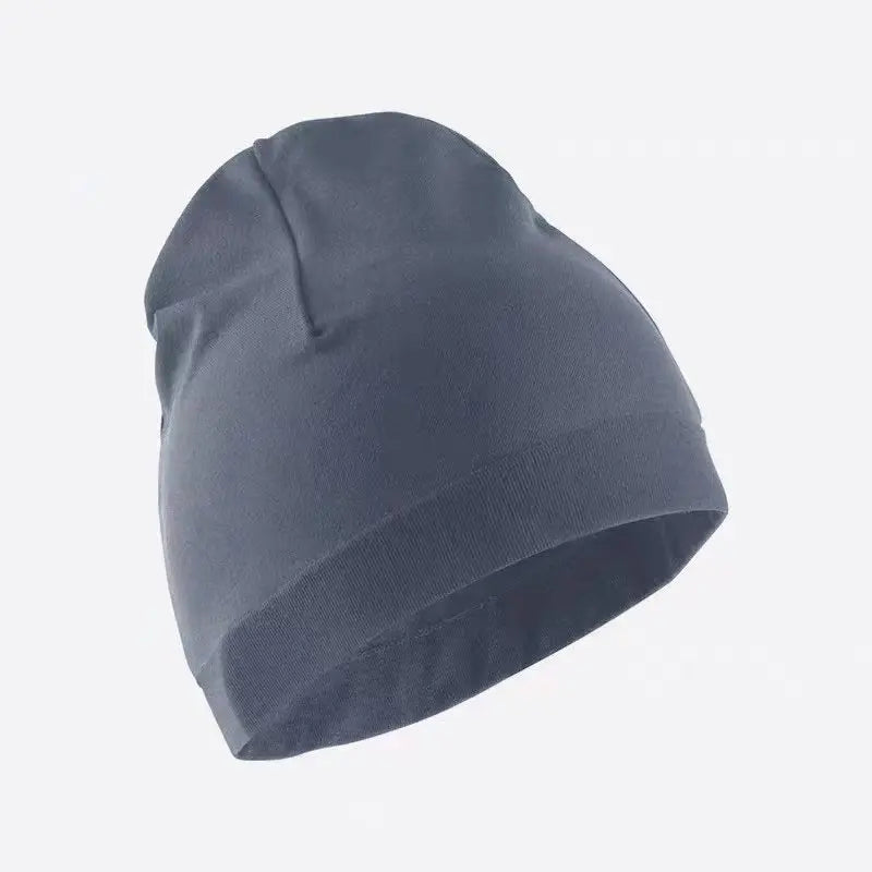 Custom Running Hats Skullcaps Winter Classic Windproof Solid Color Sport Bonnet Breathable Warmer Sport Caps Winter Cycling