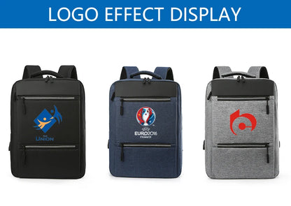 Custom Backpack Wholesale With Your Logo Boy And Girl School Bag  Business Travel Laptop Bag Personalizada Print DIY Photo Name