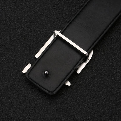 Personalized Mens Leather Belt Buckle Customized Initials Buckle's Wedding Jewelry Gift for Men's Fashion Dress Grandpa Father