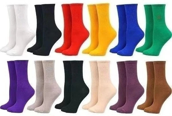Customized socks for men and women can be customized logo printed embroidery boat socks and stockings.