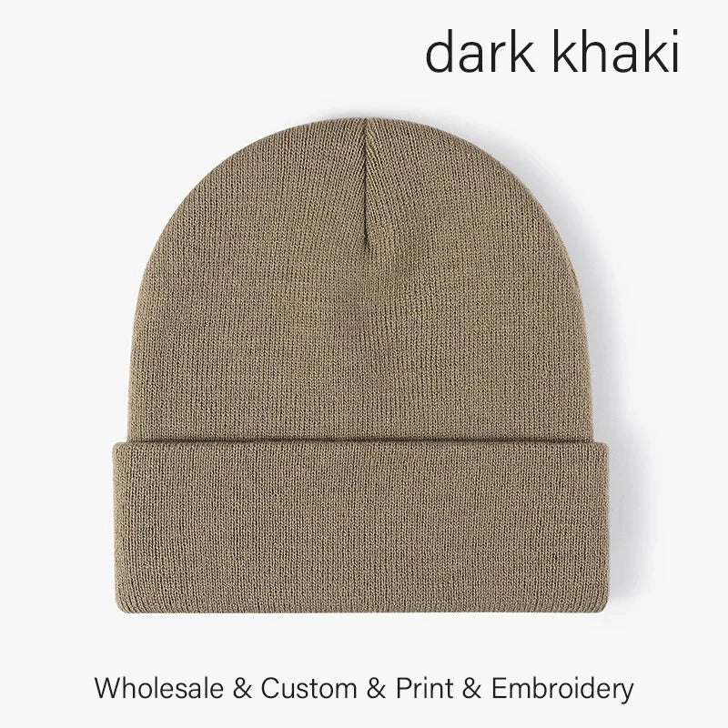 SLECKTON Custom Hat Winter Beanies for Men and Women Embroidery Logo Hats