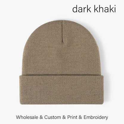 SLECKTON Custom Hat Winter Beanies for Men and Women Embroidery Logo Hats