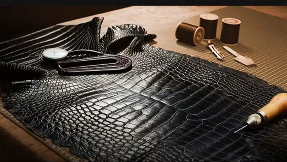Authentic crocodile leather men's formal shoes real crocodile leather men's business lace-up Brock leather shoes