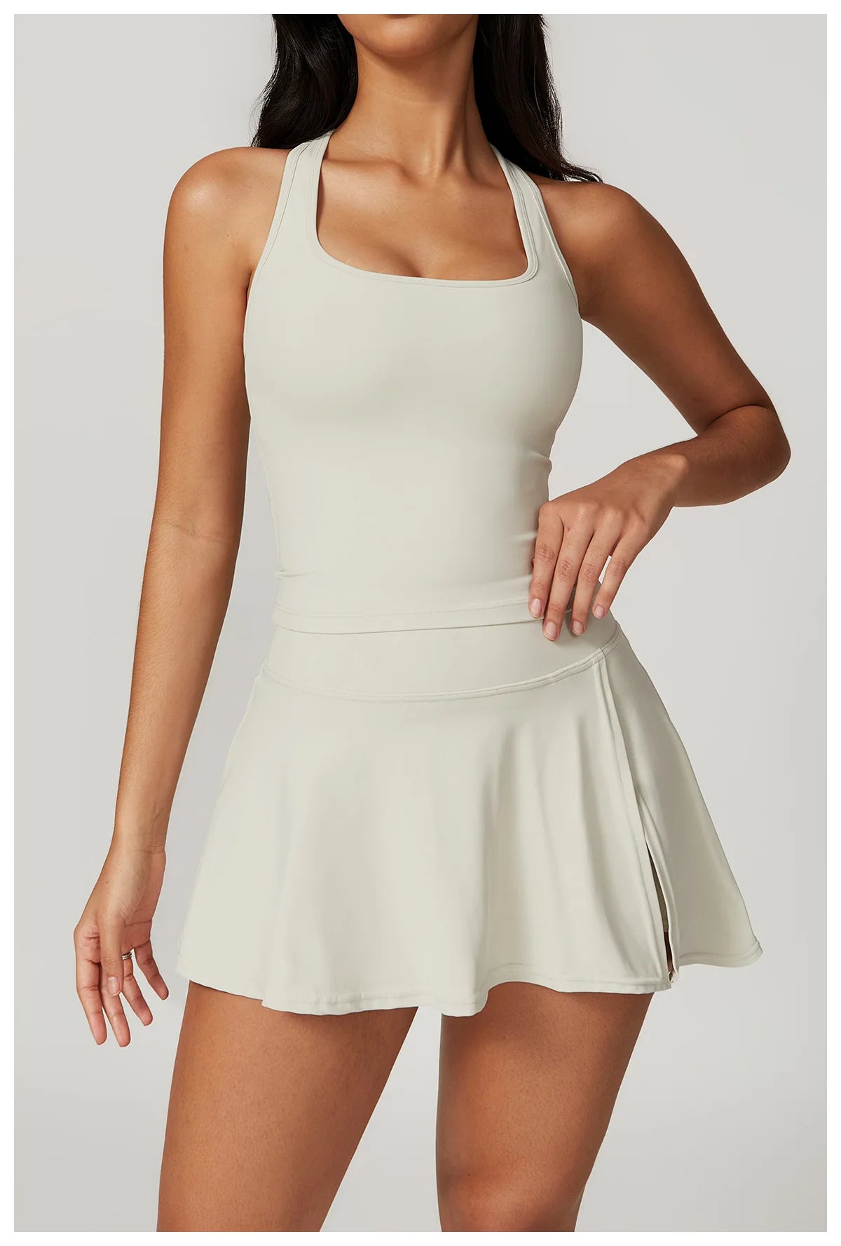 Yoga Short Skirt Women's Golf Tennis Sport Skirt Badminton Fitness Dancing Skirt Quick Dry Comfort Running Leisure Sport Dress