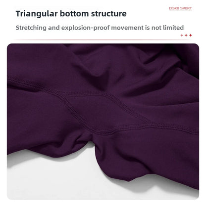 Customized LOGO women's peach buttocks seamless belly tight yoga pants running sports quick-drying fitness trousers