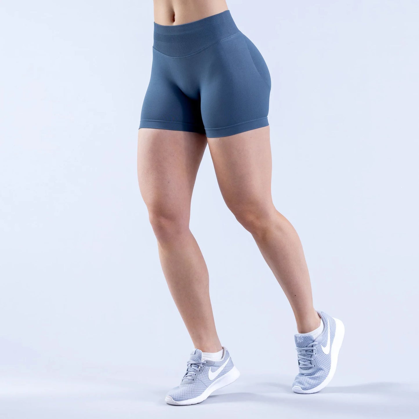 Custom LOGO Women's New 27-Color Sports Seamless Yu Plus Shorts High Waist Belly Running Quick-Drying Fitness Pants XS-XL