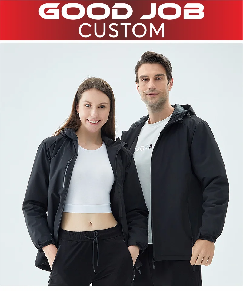 Winter Men's and Women's Warm Jacket Custom Logo Thick Plush Coat Embroidery Print Company Brand Design Outdoor Windproof Jacket
