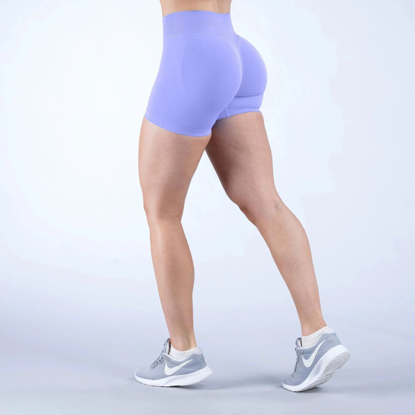 Custom LOGO Women's New 27-Color Sports Seamless Yu Plus Shorts High Waist Belly Running Quick-Drying Fitness Pants XS-XL