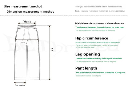 Custom LOGO Women's 2025 Spring and Autumn 370G Heavy 100% Cotton Retro Style Old and Skinny Double Waist Casual Straight Pants
