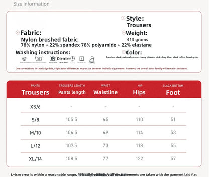 Pers LOGO custom women's 2026 new sports trousers high waist loose yoga pants quick drying running casual fitness trousers