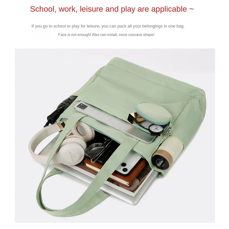 Laptop Bag custom logo Notebook Pouch For Computer Briefcase Travel Shoulder Bag print name woman Yoga bag DIY picture name