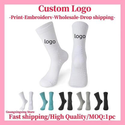 Customized Logo for socks Customized men's business socks Unisex socks 3D printed pictures Customized your design photos