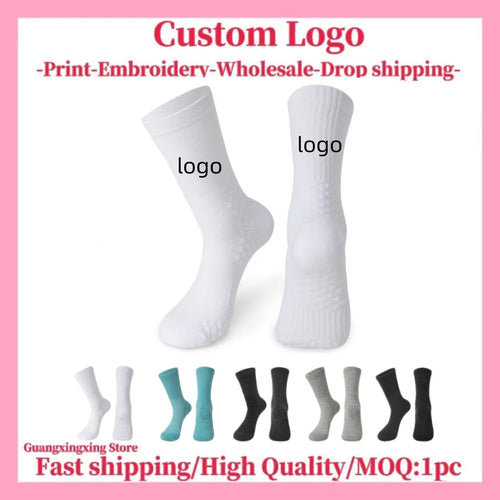 Customized Logo for socks Customized men's business socks Unisex socks 3D printed pictures Customized your design photos