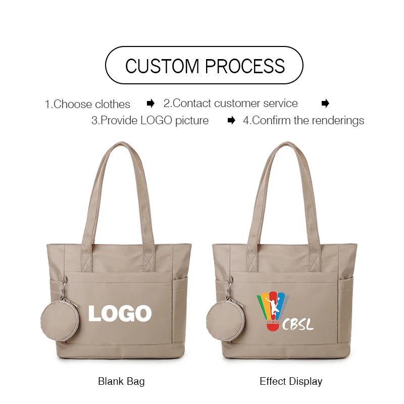 Laptop Bag custom logo Notebook Pouch For Computer Briefcase Travel Shoulder Bag print name woman Yoga bag DIY picture name