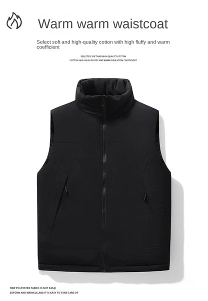 Custom logo Mens winter Sleeveless Jackets personality customaization Down Warmth Ultra Light Vest Jacket Autumn Casual Vest