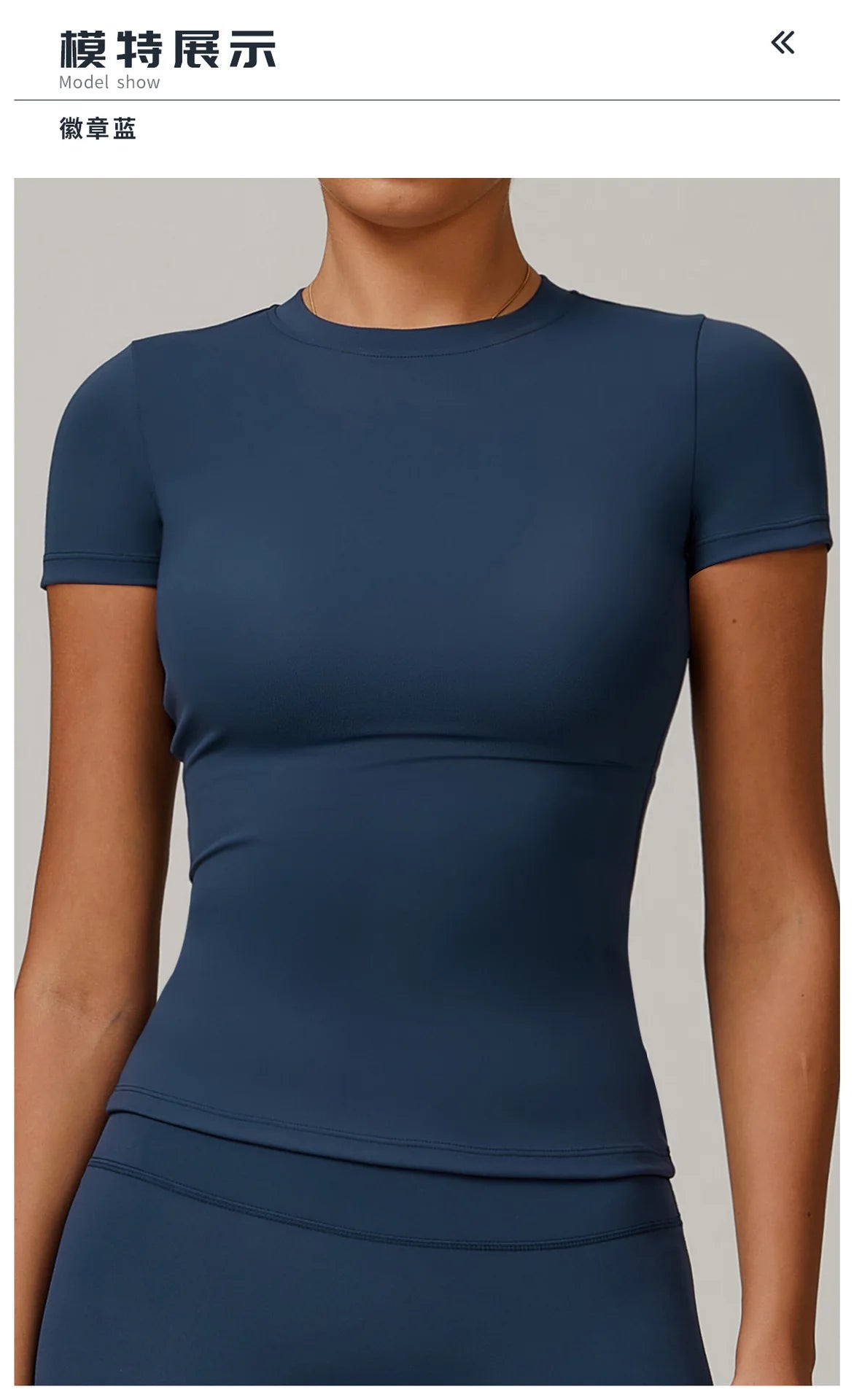 Custom LOGO women's summer short-sleeved t-shirt quick-drying yoga clothes fitness tops outdoor running sports short sleeves