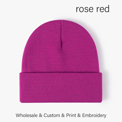 SLECKTON Custom Hat Winter Beanies for Men and Women Embroidery Logo Hats