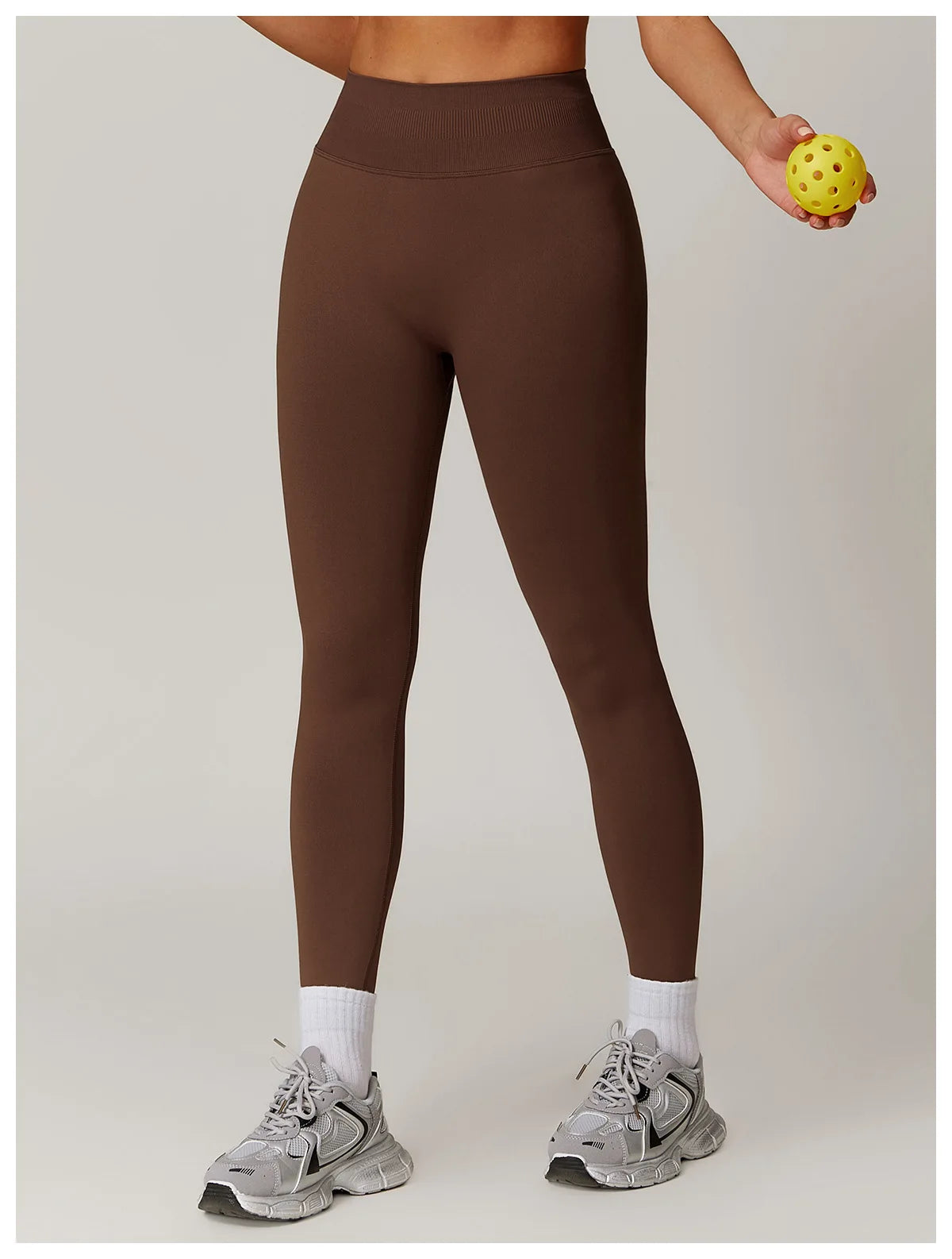 Customized LOGO women's peach buttocks seamless belly tight yoga pants running sports quick-drying fitness trousers