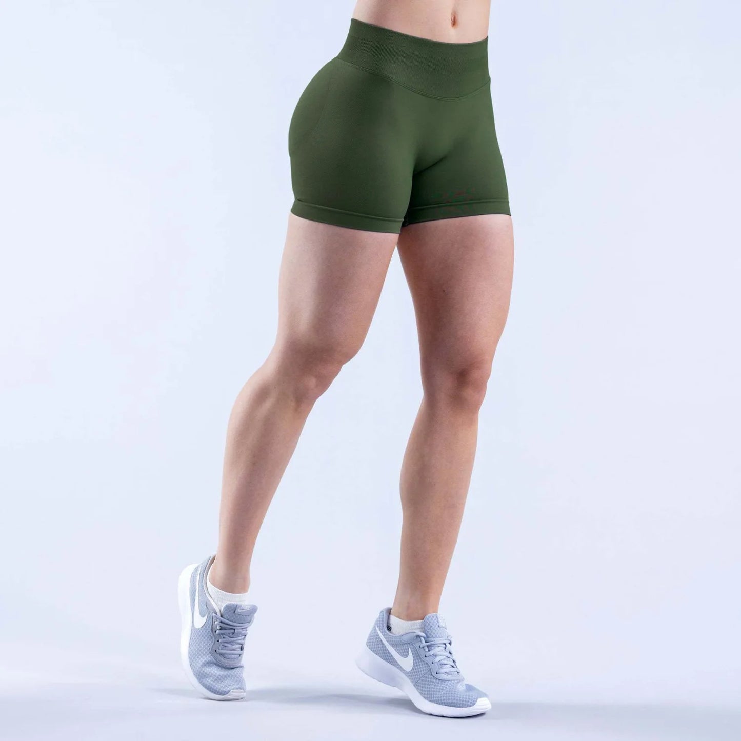 Custom LOGO Women's New 27-Color Sports Seamless Yu Plus Shorts High Waist Belly Running Quick-Drying Fitness Pants XS-XL