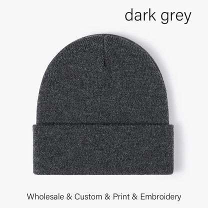 SLECKTON Custom Hat Winter Beanies for Men and Women Embroidery Logo Hats