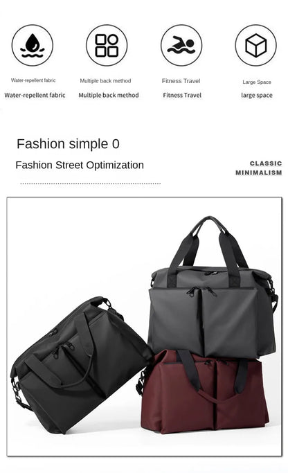 Travel Bag Waterproof Fitness Bag custom logo Outdoor Fitness Portable Bags Yoga Sports Large GYM bag personality customization