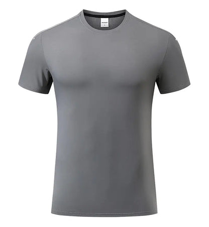 #5111-XIYU Custom LOGO Printed DIY Men's Loose Breathable Plain Short Sleeve Outdoor Cycling Quick Dry Running Fitness T-shirts