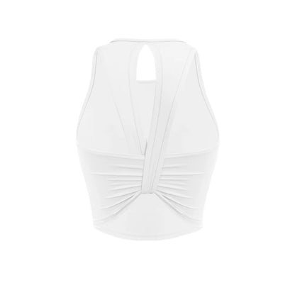 Custom LOGO women's 2026 summer high-end fashion integrated chest pad, beautiful back yoga bra, running training fitness vest