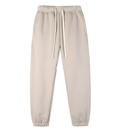 High Quality brand Fashion Style Plain Sweatpants Hip Hop Jogging Pants Warm Fleece Unisex High Streetwear Sports Pants