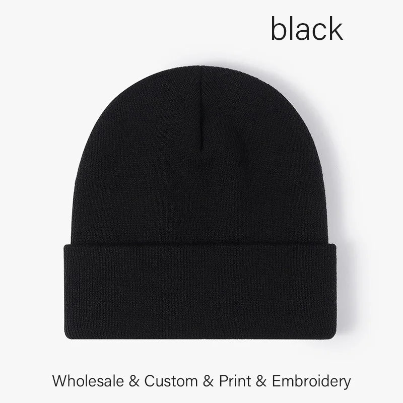 SLECKTON Custom Hat Winter Beanies for Men and Women Embroidery Logo Hats