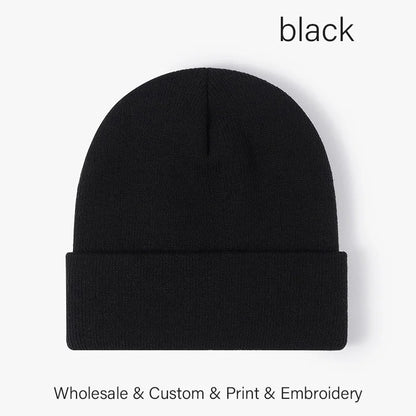 SLECKTON Custom Hat Winter Beanies for Men and Women Embroidery Logo Hats