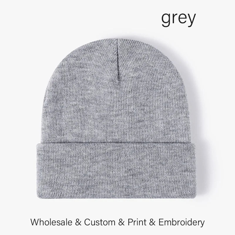 SLECKTON Custom Hat Winter Beanies for Men and Women Embroidery Logo Hats