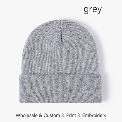 SLECKTON Custom Hat Winter Beanies for Men and Women Embroidery Logo Hats