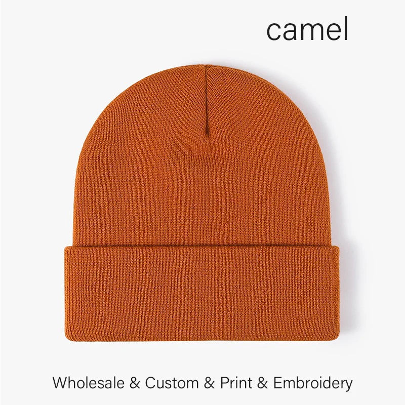 SLECKTON Custom Hat Winter Beanies for Men and Women Embroidery Logo Hats