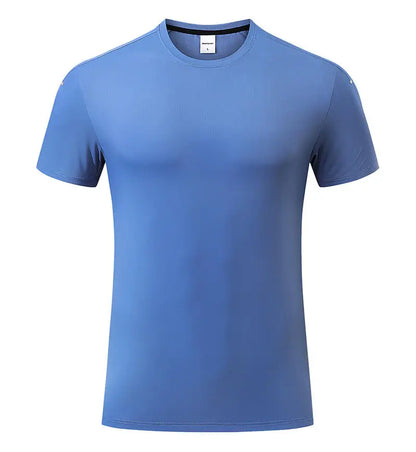 #5111-XIYU Custom LOGO Printed DIY Men's Loose Breathable Plain Short Sleeve Outdoor Cycling Quick Dry Running Fitness T-shirts