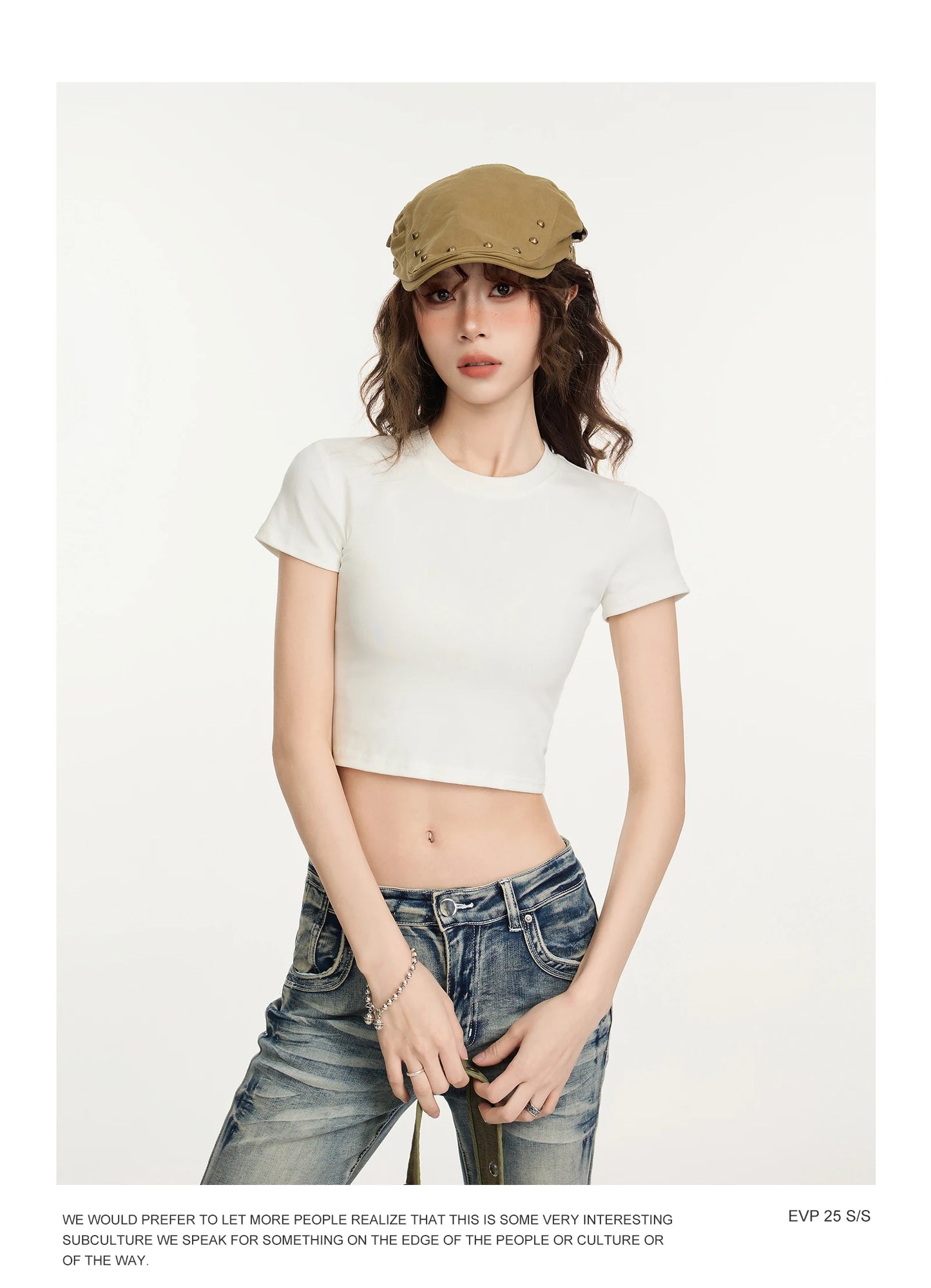Crop Top Women Custom LOGO Free Print  Short Sleeve  Solid Slim Fit Crew Neck Tee Basic Skinny Tight Casual Workout Yoga Tshirt