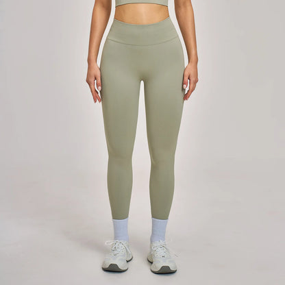Customized LOGO women's peach buttocks seamless belly tight yoga pants running sports quick-drying fitness trousers