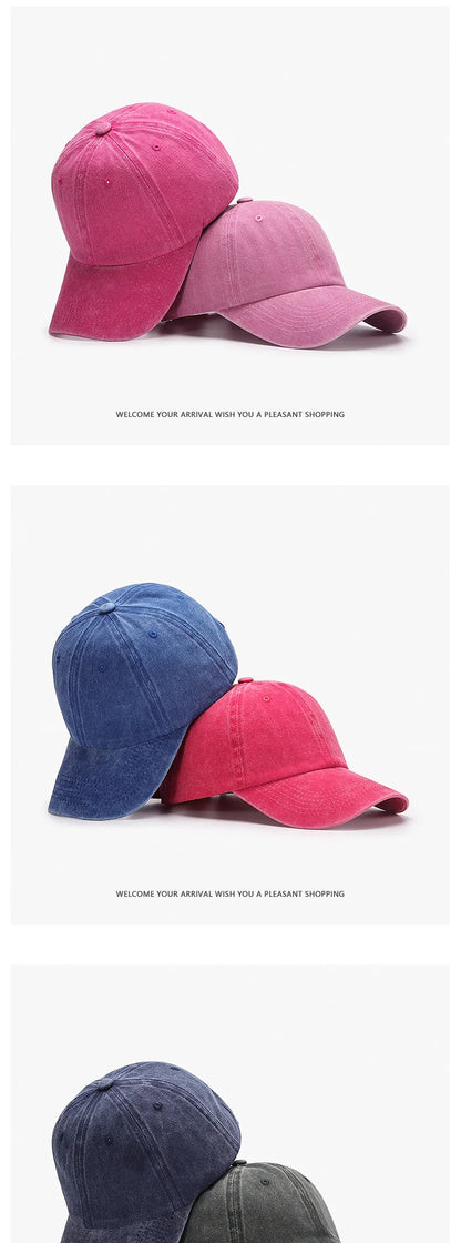 SLECKTON Custom Cap Logo Embroidery Retro Baseball Cap for Men and Women DIY Design Letter Hat Customize Graphic Print Wholesale