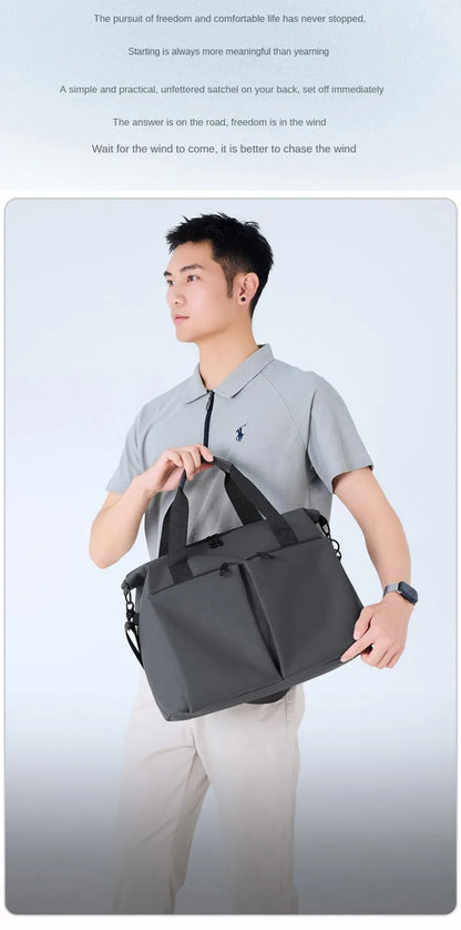 Travel Bag Waterproof Fitness Bag custom logo Outdoor Fitness Portable Bags Yoga Sports Large GYM bag personality customization