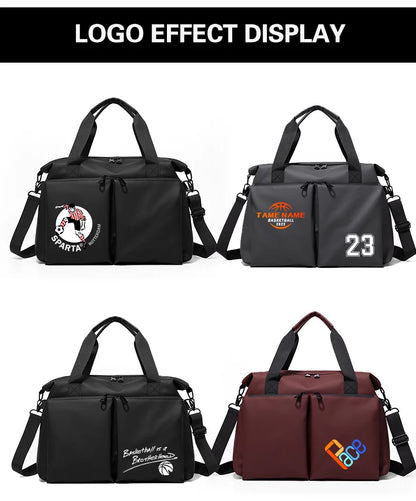 Travel Bag Waterproof Fitness Bag custom logo Outdoor Fitness Portable Bags Yoga Sports Large GYM bag personality customization