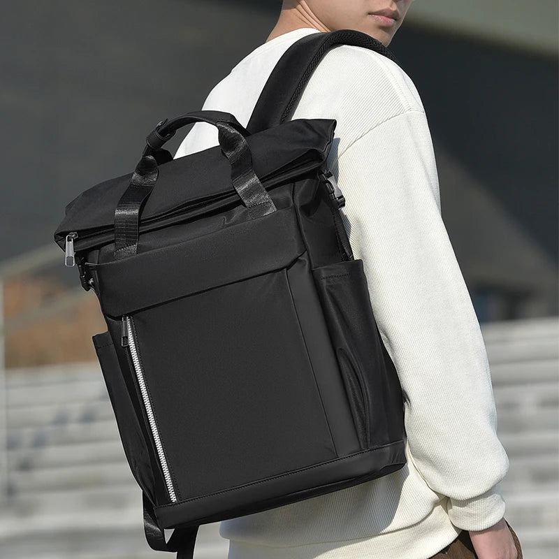 Custom backpack simple casual computer backpack waterproof men's backpack personalized travel backpack printed logo