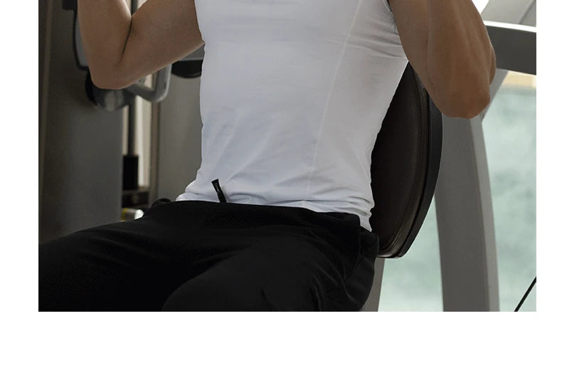 Custom LOGO men's fitness quick-drying vest tights vest elastic breathable sweat sleeveless high-elastic training clothes top