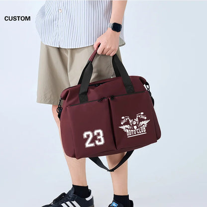 Travel Bag Waterproof Fitness Bag custom logo Outdoor Fitness Portable Bags Yoga Sports Large GYM bag personality customization