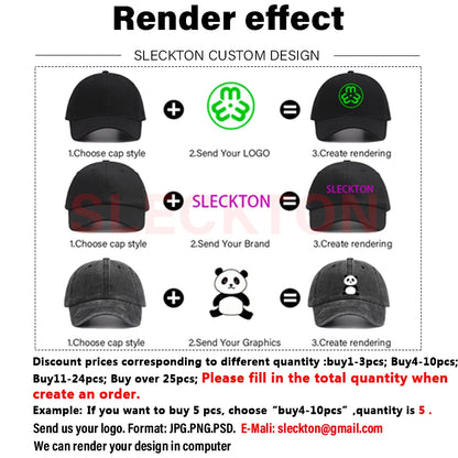 SLECKTON Custom Hat Winter Beanies for Men and Women Embroidery Logo Hats