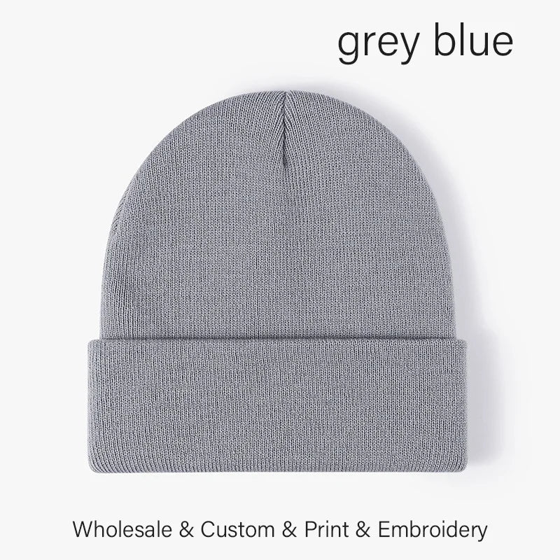 SLECKTON Custom Hat Winter Beanies for Men and Women Embroidery Logo Hats