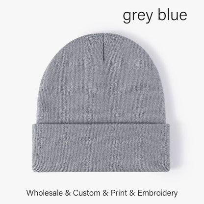 SLECKTON Custom Hat Winter Beanies for Men and Women Embroidery Logo Hats
