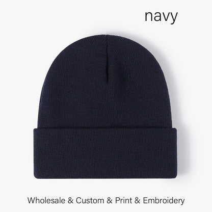 SLECKTON Custom Hat Winter Beanies for Men and Women Embroidery Logo Hats