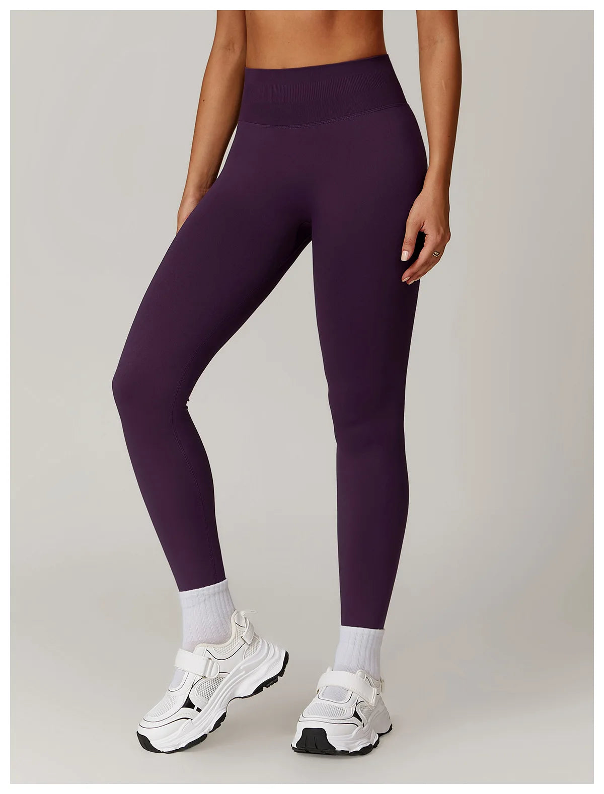Customized LOGO women's peach buttocks seamless belly tight yoga pants running sports quick-drying fitness trousers
