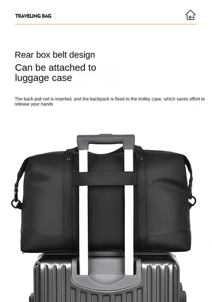Men's Handheld Fitness Bag Customized Logo Large Capacity Crossbody Swimming Sports Bag Personalized Waterproof Travel Bag