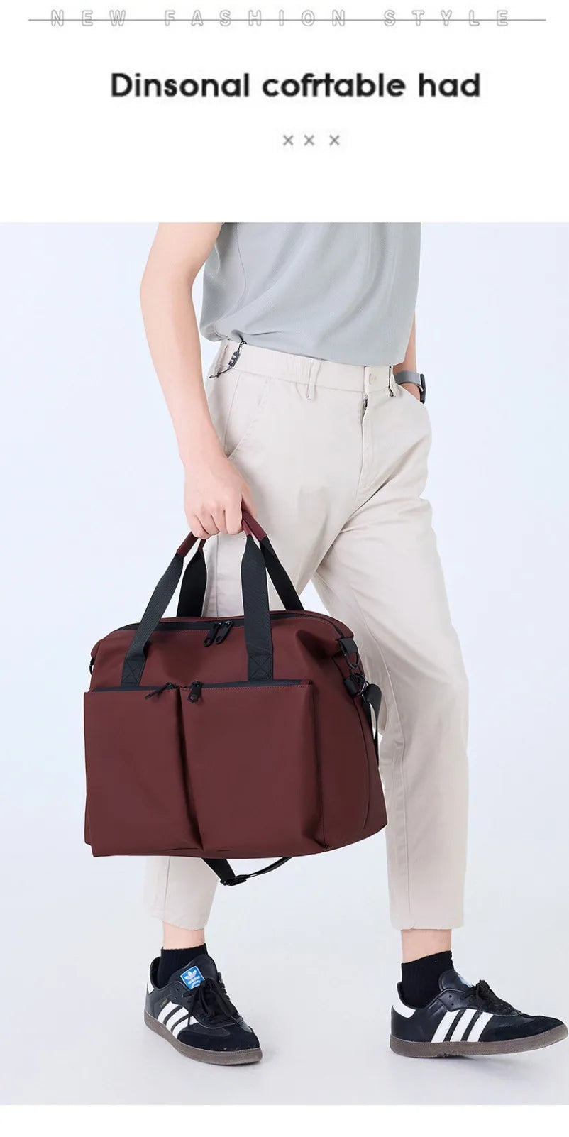 Travel Bag Waterproof Fitness Bag custom logo Outdoor Fitness Portable Bags Yoga Sports Large GYM bag personality customization