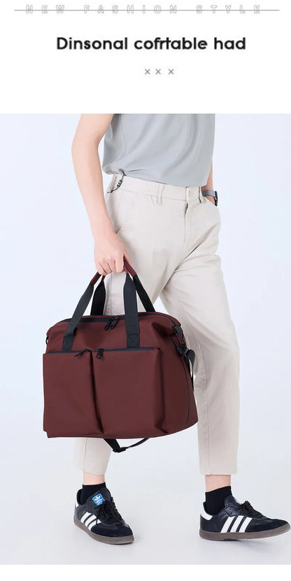 Travel Bag Waterproof Fitness Bag custom logo Outdoor Fitness Portable Bags Yoga Sports Large GYM bag personality customization